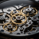 A close-up of a vintage watch movement illustrating the Patek Philippe heirloom strategy of generational wealth.